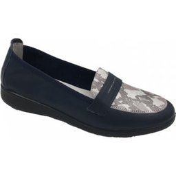 Gabant Mocassin Marine Fleuri Taille 39 1 Paire