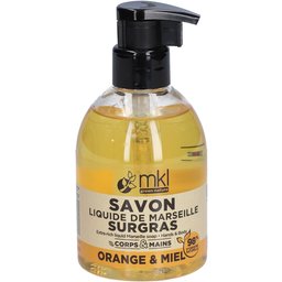 Savon Liquide de Marseille Surgras Orange & Miel