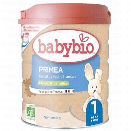 Primea Bio Lait Infantile 1er âge 800g