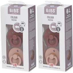Bibs® Couleur Tétines Marmotte - Blush +18 mois Taille 3