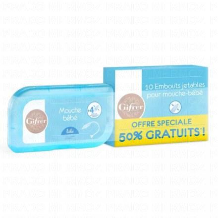 Lot Mouche bébé + 10 embouts