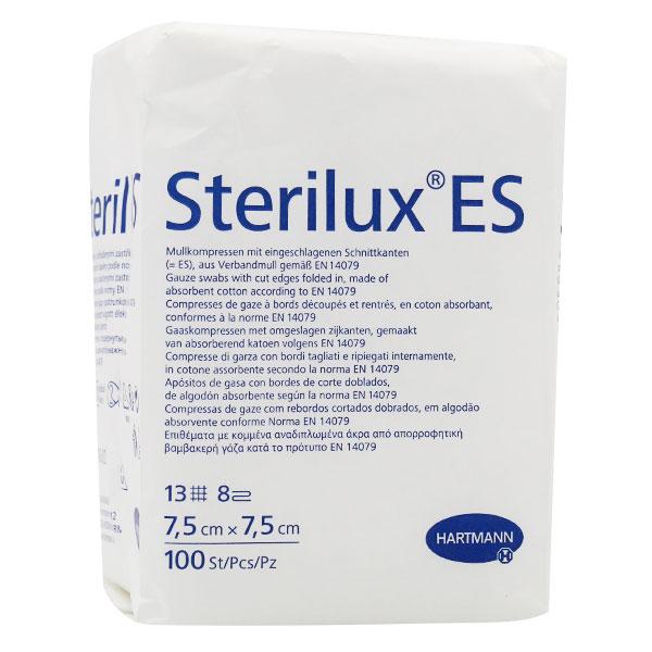 Sterilux® ES Compresse de Gaze Hydrophile Non Stérile 7,5 x 7,5cm 100 unités