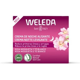 Crema de Noche Alisante Rosa Mosqueta y Té Blanco 40 ml