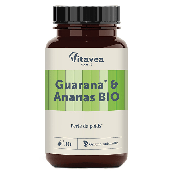 Les Essentiels Perte de Poids Guarana et Ananas Bio - 30 gélules