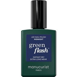 Green Flash Led Nail Polish Midnight 15ml