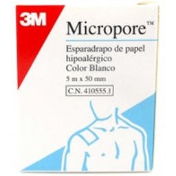 Esparadrapo Micropore Papel Blanco 5mmx5m 1ud