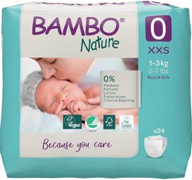 Nature 0 XXS - 6 paquets de 24 protections