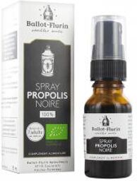 Spray Propolis Noire Bio 15 ml - Complément Alimentaire - Spray 15 ml