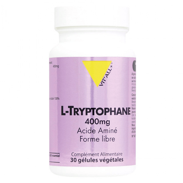 L-Tryptophane 400mg 30 gélules végétales