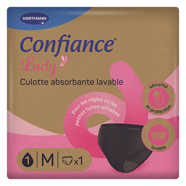 Lady - Culottes Absorbantes Lavables pour Femmes taille M