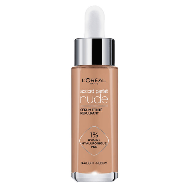 Accord Parfait Sérum Teinté Repulpant 3-4 Light Medium 30ml
