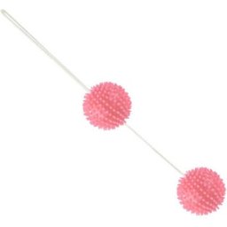 A Deeply Pleasure Pink Textured Balls 1ud
