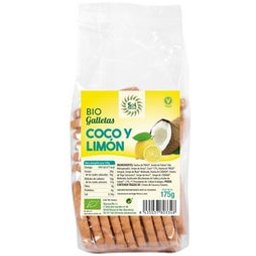 Sol Natural Biscuits à la Noix de Coco et Citron Bio 175g
