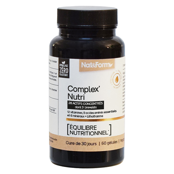 Premium Complex'Nutri 60 gélules végétales