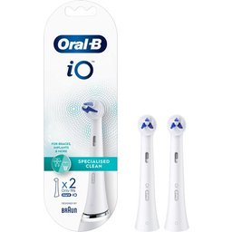 iO Specialised Clean Tête Brosse Électrique Rech 1 Paire