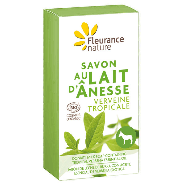 Savon au Lait d'Ânesse Verveine Bio 100g