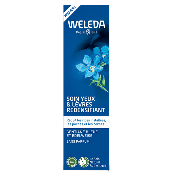 Gentiane Bleue & Edelweiss Soin Yeux & Lèvres Redensifiant Bio 10ml