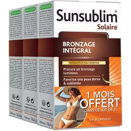 Sunsublim Solaire Bronzage Intégral 3x30caps