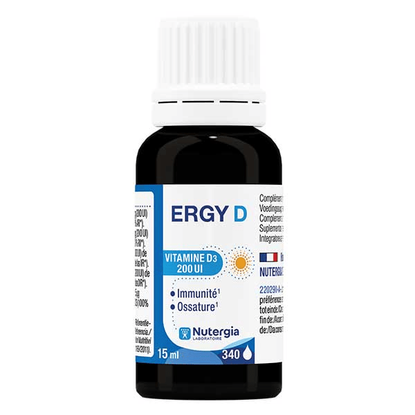 Ergy D Vitamine D3 200 UI 15ml