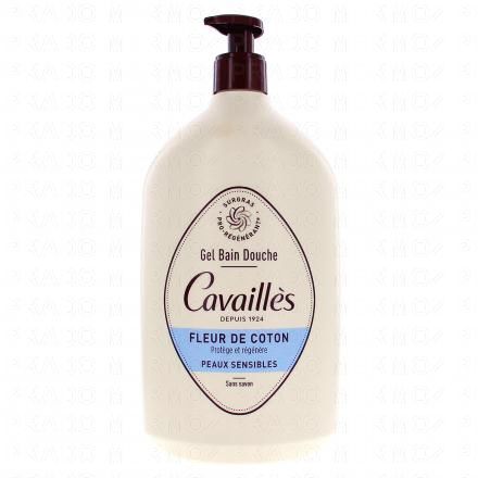 CAVAILLES Gel bain douche fleur de coton 1l
