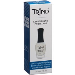 Trind® Keratin Nail Protector - Base protectrice et fortifiante pour ongles sensibles ou abîmés