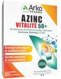 Azinc Vitalité 50+ Formule Complète 30 Comprimés - Boîte 30 comprimés