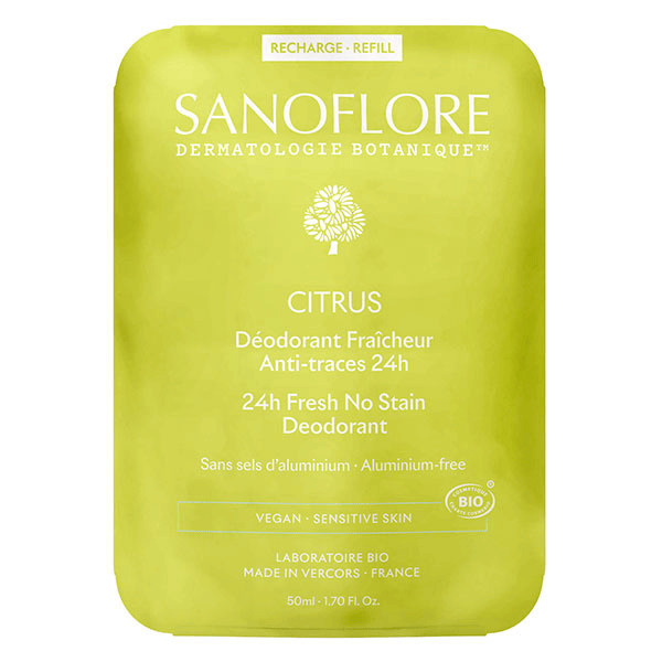 Recharge déodorant Citrus 24h 50 ml