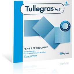 Tulle Gras Ms Comp Steril 20X20 10