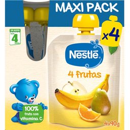 Nestlé Naturnes 4 Fruits 4x90g