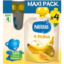 Nestlé Naturnes 4 Fruits 4x90g