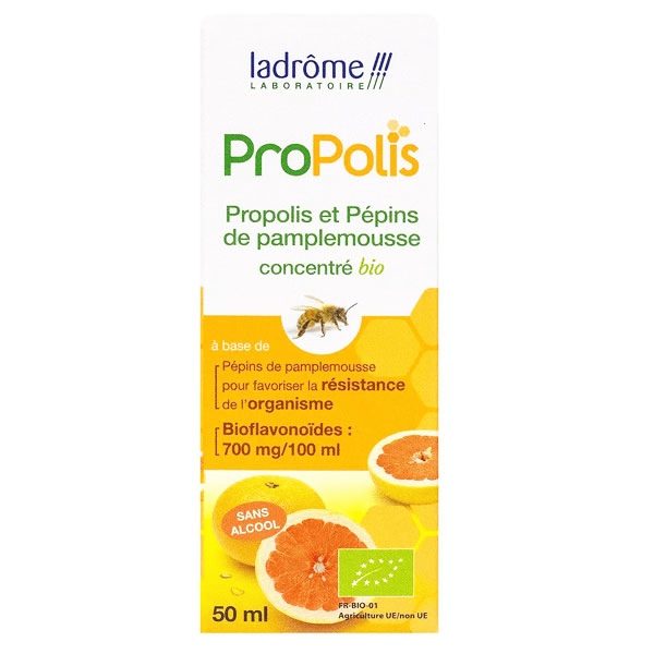 Propolis et Pépins de Pamplemousse Concentré Bio 50ml