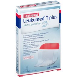 Leukomed® T plus skin sensitive 5 x 7.2 cm