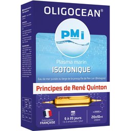 Oligocéan – PMI Plasma Marin Isotonique – 20 ampoules de 10 ml