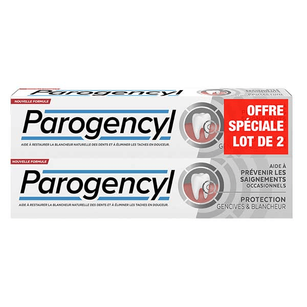 Dentifrice Prévention Gencives Blancheur Lot de 2 x 75ml