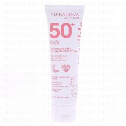 Daily Sun - Lait solaire bébé SPF50+ Tube 50ml