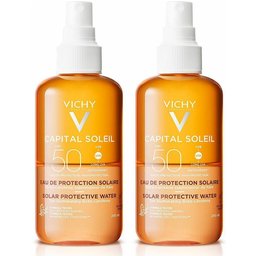 Capital Soleil Eau de protection solaire hâle sublimé Spf50