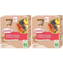 Pomme DE Provence & Myrtille Fraise dès 6 mois