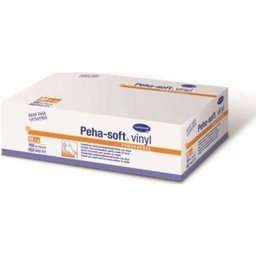 Peha-Soft Vinyl Vinyl gants en vinyle petit modèle 100 pcs