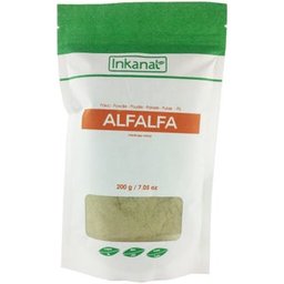 Natural Alfalfa Polvo Vegano Non Gmo 200g
