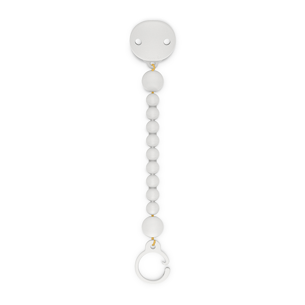 Attache-Sucette Silicone Colour Essence Blanc