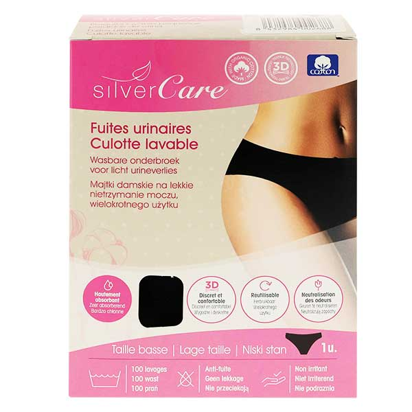 Incontinence Culotte Taille Basse - T. M (38/40)