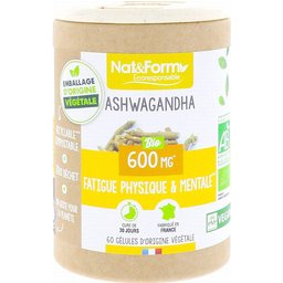Ashwagandha Bio 600mg 60 Gélules