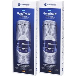Bauerfeind® GenuTrain® Genouillère avec bord en silicone taille 6 titan