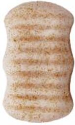 Éponge Konjac Corps 2en1 Eclats de Noix - Sachet 1 Eponge