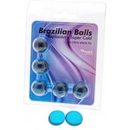 Taloka Brazilian Balls Hot & Cold Exciting Gel 5uds
