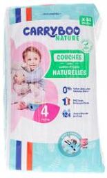 Couches Naturelles à Motif Taille 4 (7-18Kg) 44 Couches - Paquet 44 couches