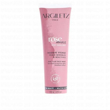 Argile Rose - Masque pâte tube 100g