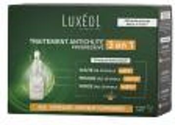 Luxéol AntiChute de Cheveux Progressive 3en1 14 Fioles - Boîte 14 x 6 ml