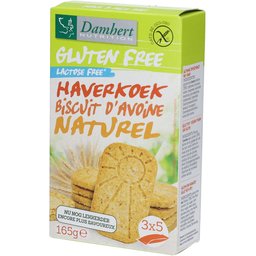 Gluten Free Biscuit d'avoine naturel