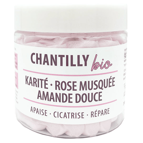 Chantilly Soin Karité Amande Douce & Rose Musquée Bio 200ml